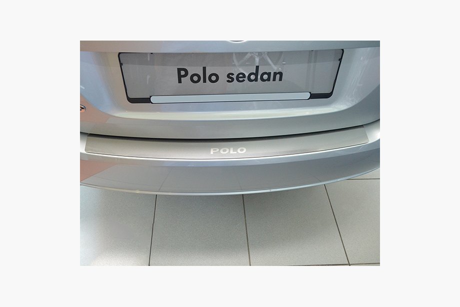 Volkswagen Polo 2010–2017 Takapuskurin suojalista Nataniko (ruostumaton teräs) Image