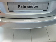 Volkswagen Polo 2010–2017 Takapuskurin suojalista Nataniko (ruostumaton teräs) kuva 1