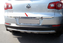 Volkswagen Tiguan 2007–2016 Takalukun reunalista (ruostumaton teräs) kuva 9