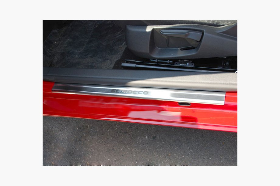 Volkswagen Scirocco 2008–2017 Natanika Premium kynnyslistat (2 kpl, ruostumaton teräs) Image