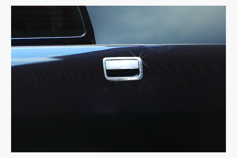 Volkswagen Amarok 2010–2022 Takalukun kahvan suojus (ruostumaton teräs) Carmos - turkkilainen teräs Image