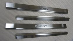 Volkswagen Caddy 2004–2010 Ovikynnyslistat Natanika Standard (4 kpl, ruostumaton teräs) kuva 2