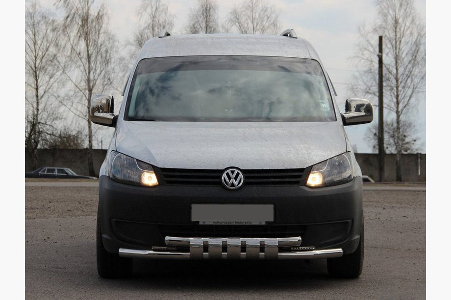 Volkswagen Caddy 2010–2015 Shark ST015 etusuojakaari (ruostumaton teräs) Image