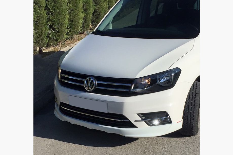 Volkswagen Caddy 2015–2020 Etupuskurin lippa (maalattava) Image
