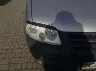 Volkswagen Caddy 2004–2010 Ajovaloluomet (mustat) Mattamusta kuva 8
