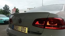 Volkswagen Passat B7 2012–2015 Spoileri Meliset (maalattava, EU-malli) kuva 3
