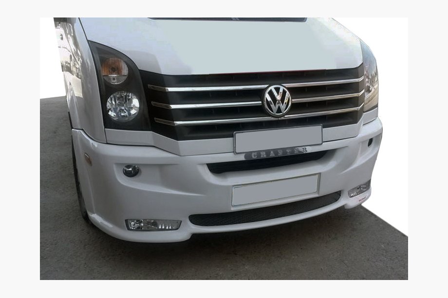 Volkswagen Crafter 2006–2016 Etupuskurin lippa 2012↗ (Era, viistolla, maalattavaksi) Image