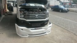 Volkswagen Crafter 2006–2016 Etupuskurin lippa 2012↗ (Era, viistolla, maalattavaksi) kuva 4
