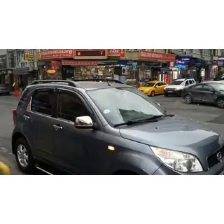 Ulkoiset ikkunalistat (4 kpl, ruostumaton teräs) Daihatsu Terios 2006–2017 kuva 2