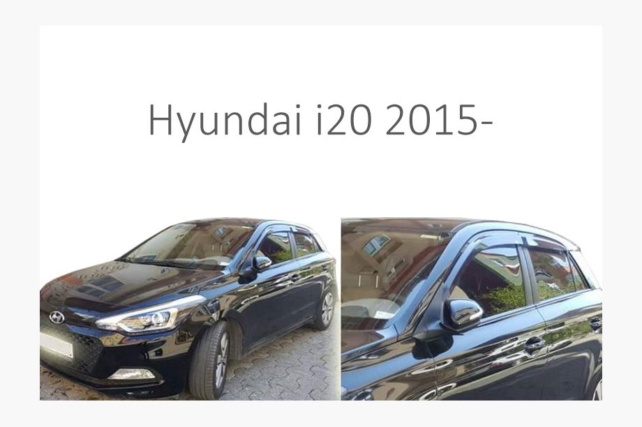 Hyundai I-20 2014–2020 Ikkunatuuliohjaimet (4 kpl, Perflex) Image