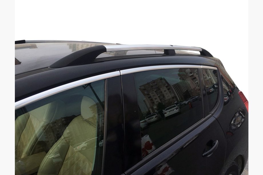 Peugeot 3008 2008–2016 Kromatut kattokaiteet (muovikiinnikkeillä) Image