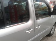Renault Kangoo 2008–2020 Ikkunoiden ulkolistat (4 kpl, ruostumaton teräs) 4 kpl, Carmos – turkkilaista terästä kuva 4