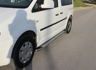 Volkswagen Caddy 2004–2010 Omsa MSline sivuastinlaudat (2 kpl, alumiini) kuva 2