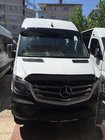 Mercedes Sprinter W906 2006–2018 Tuulilasin aurinkolippa rungolla V1 (kiiltävä musta, 5 mm) kuva 3
