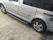 Volkswagen Caddy 2015–2020 Ruostumattomasta teräksestä valmistetut ovenkahvan suojat kuva 2