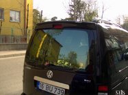 Volkswagen Caddy 2004–2010 Spoileri Kalin (maalattava) kuva 2