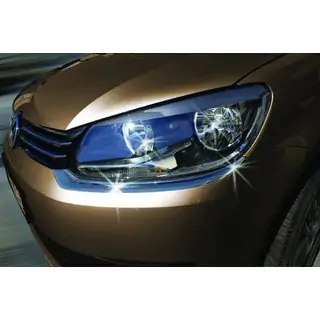 Ajovalojen kromisuojat (2 kpl, ruostumaton teräs) Volkswagen Caddy 2010–2015 kuva 1
