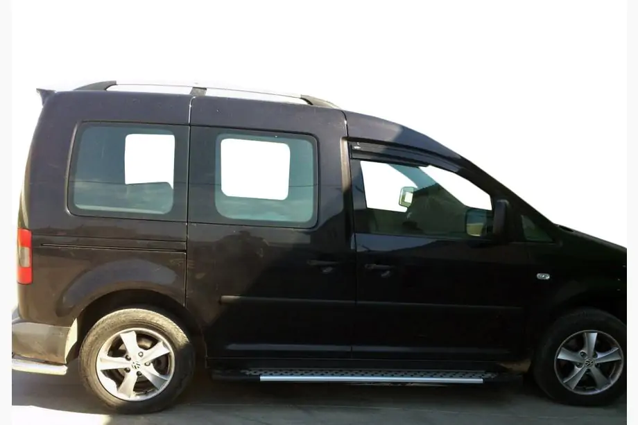 Volkswagen Caddy 2010–2015 Sivuporrast X5-tyyppi (2 kpl, alumiini) Image