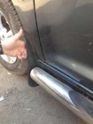 Volkswagen Caddy 2010–2015 Premium-roiskeläpät (4 kpl) Taka ↗ etu kuva 2