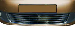 Volkswagen Caddy 2010–2015 Etupuskurin kromisuojalistat Comfort (5-os., ruostumaton teräs) kuva 1