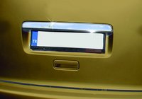 Volkswagen Caddy 2010–2015 Rekisterikilven ylälista (1-ovinen, ruostumaton teräs) Suora, ilman tekstiä, OmsaLine – italialaista ruostumatonta terästä kuva 2