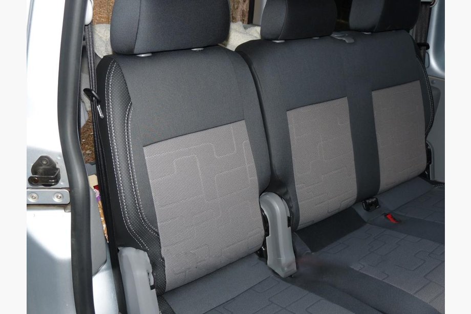 Volkswagen Caddy 2010–2015 Auton penkinpäälliset (keinonahka↗kangas, Premium) Image
