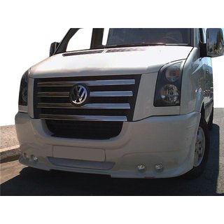 Etupuskurin lisäosa 4 ajovalolle 2006-2011 (maalattava) Volkswagen Crafter 2006–2016 kuva 2
