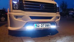Volkswagen Crafter 2006–2016 Etupuskurin lisäosa 2012↗ (Sport-3, maalattava) kuva 8