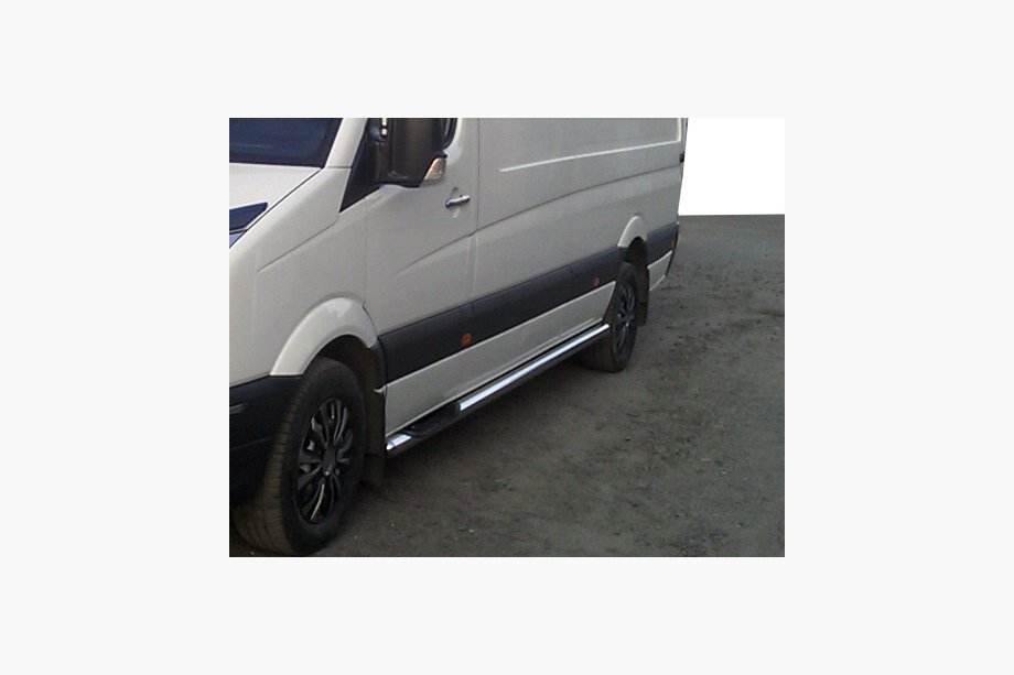 Nissan Interstar 2002–2010 Sivupalkit (2 kpl, ruostumaton teräs) Image