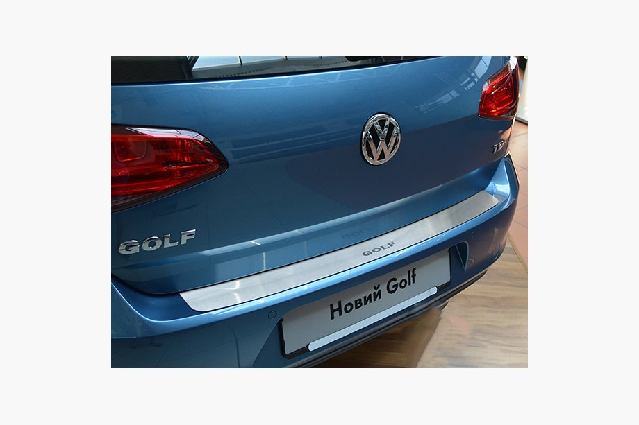 Volkswagen Golf 7/E-Golf 2012–2020 Takapuskurin suojalista Nataniko (ruostumaton teräs) Image