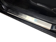 Volkswagen Golf 4 1997–2006 Nataniko ovikynnyslistat (4 kpl, ruostumaton teräs) Premium - 3M-teippi, 0,8 mm kuva 1