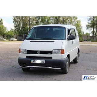 Etusuojan alempi yksiaaltoinen putki ST007 (ruostumaton teräs) Volkswagen T4 Caravelle/Multivan 1990–2003 kuva 2