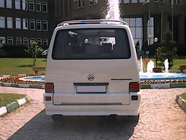 Volkswagen T4 Caravelle/Multivan 1990–2003 Takapuskurin suojalista (maalattava) kuva 2