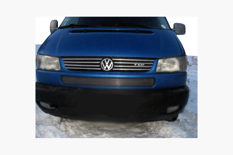 Volkswagen T4 Caravelle/Multivan 1990–2003 Jäähdyttimen säleikön koristelista (teräs, Carmos) Image