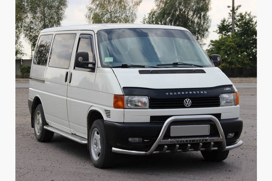 Volkswagen T4 Caravelle/Multivan 1990–2003 Karjapuskuri WT003 Plus-1 (ruostumaton teräs) Image