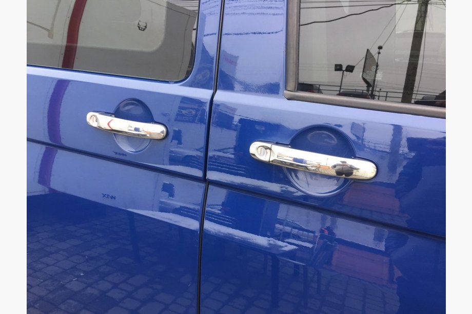 Volkswagen T5 Transporter 2003–2010 Ruostumattomasta teräksestä valmistetut ovenkahvan suojat 3 kpl. OmsaLine – italialaista ruostumatonta terästä Image