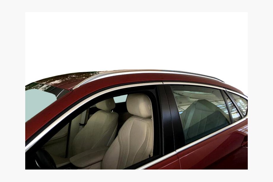 BMW X6 F16 2014–2019 Integroidut OEM-kattokaiteet, kromi (alumiini, liima-asennus) Image
