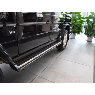 OEM-sivuastinlaudat (2 kpl, alumiini) Mercedes G сlass W463 1990–2018 kuva 4