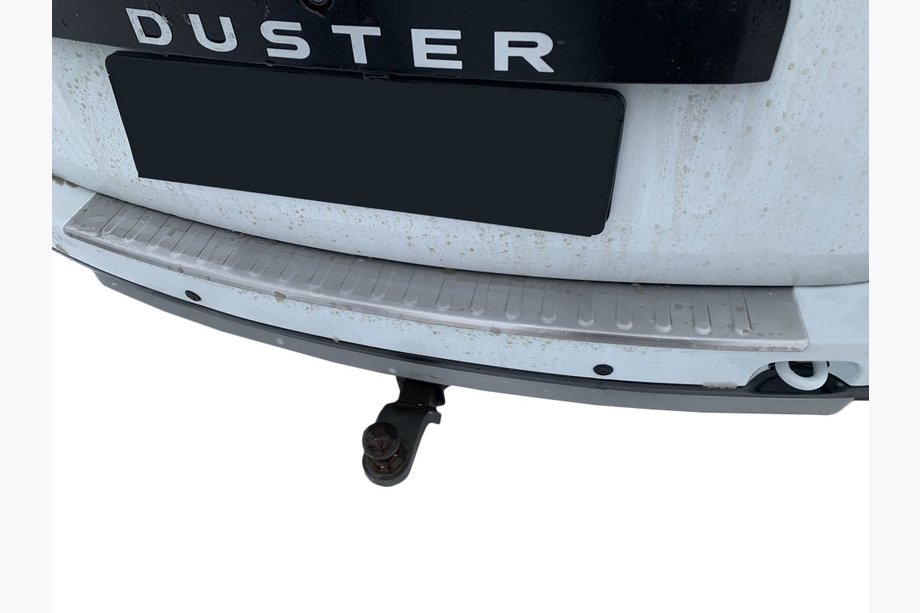 Renault Duster 2008–2017 POISTO! Carmos takapuskurin suojalista taivutetulla reunalla (ruostumaton teräs) Image