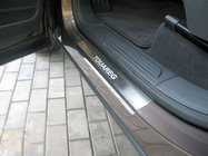 Volkswagen Touareg 2010–2018 Ovikynnyslistat Nataniko (4 kpl, ruostumaton teräs) Vakio – Lohmann-teippi, 0,5 mm kuva 1