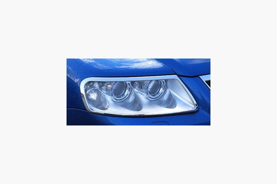 Volkswagen Touareg 2002–2010 Kromikehykset etuvaloihin 2003-2008 (2 kpl, muovi) Image