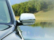 Volkswagen Touareg 2002–2010 Peilinkuoret 2003-2007 (2 kpl, ruostumaton teräs) OmsaLine – italialainen ruostumaton teräs kuva 2