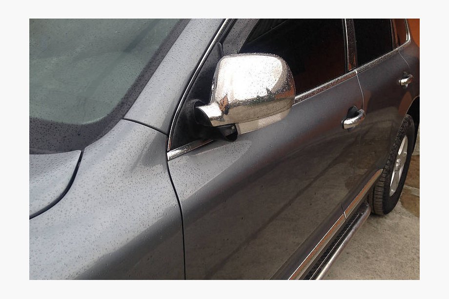 Volkswagen Touareg 2002–2010 Peilinkuoret 2003-2007 (2 kpl, ruostumaton teräs) OmsaLine – italialainen ruostumaton teräs Image