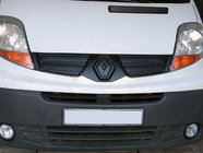 Renault Trafic 2001–2015 Jäähdyttimen säleikön talvisuojus, yläosa 2001-2007, Kiiltävä kuva 2