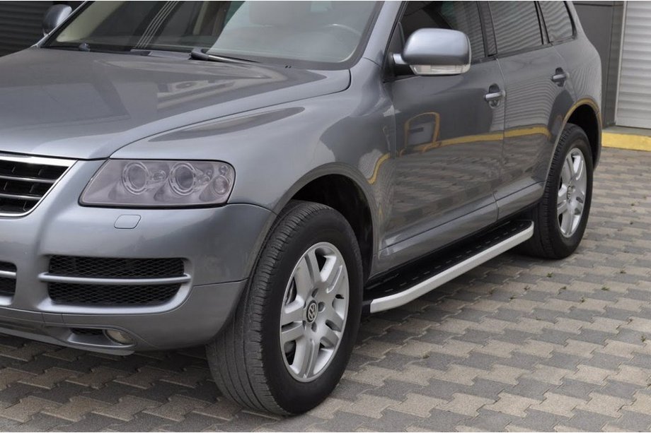 Volkswagen Touareg 2002–2010 Fullmond sivuportaat (2 kpl, alumiini) Image