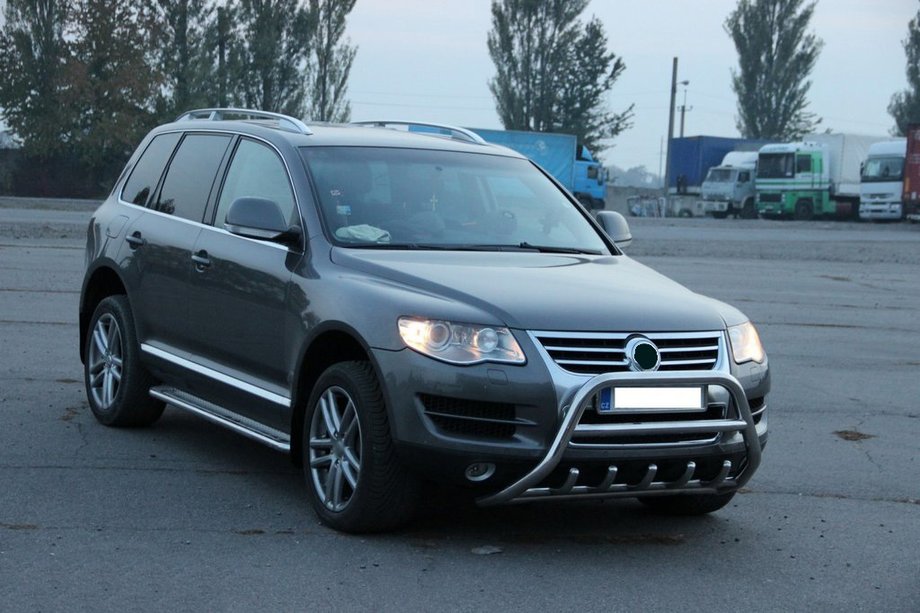 Volkswagen Touareg 2002–2010 Karjapuskuri WT003 Special (ruostumaton teräs) Kuva 2