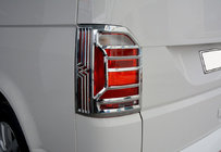 Volkswagen T6 2015–2024 Kromikehykset takavaloihin OmsaLine (2 kpl, ABS-kromi) kuva 1