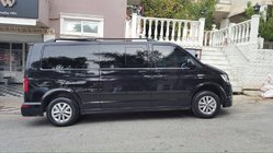 Volkswagen T5 Multivan 2003–2010 Skyport kattokaiteet (mustat) kuva 2
