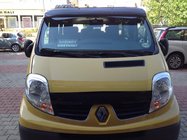 Renault Trafic 2001–2015 Tuulilasin visiiri (kiiltomusta, 5 mm) kuva 6