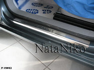 Volkswagen Caddy 2004–2010 Ovikynnyslistat Natanika Standard (4 kpl, ruostumaton teräs) kuva 3